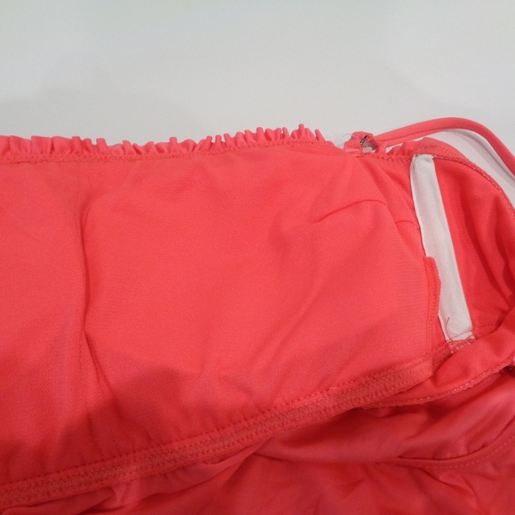 Kenneth Cole Reaction Size Small / RS41K89 Bright Coral / New Swim Tankini Top - Picture 6 of 8